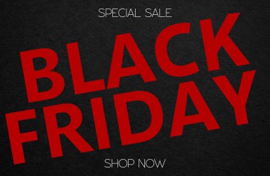 Kara Cuma simge vektör illüstrasyonu