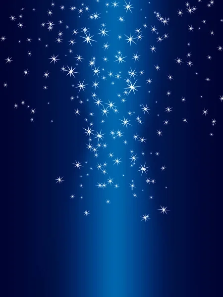 Blaue Weihnachten Hintergrund Mit Sternenhimmel Hintergrund — Stockfoto