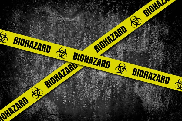 Latar Belakang Abstrak Karantina Biohazard — Stok Foto