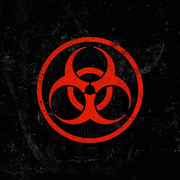 Infectious Biohazard Background Virus Hazard Pandemic Health Risk Concept Illustration — Stock Photo, Image