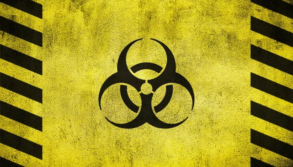 Antecedentes Infecciosos Risco Biológico Risco Vírus Pandemia Ilustração Conceito Risco — Fotografia de Stock
