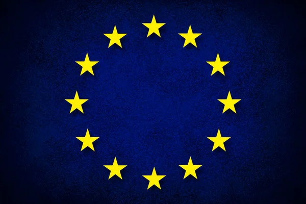 Fondo Bandiera Dell Unione Europea — Foto Stock