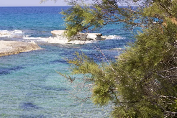 Paisagem Costeira Ilha Milos Ilhas Cíclades Grécia — Fotografia de Stock