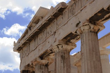 Yunanistan 'ın Akropolis kentindeki Parthenon