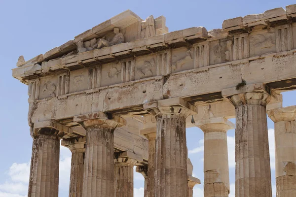 Partenón Acrópolis Atenas Grecia — Foto de Stock