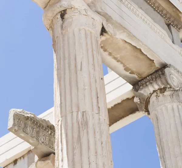 Ruinas Acrópolis Atenas Grecia —  Fotos de Stock