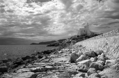 Sperlonga, İtalya 'dan Torre Truglia