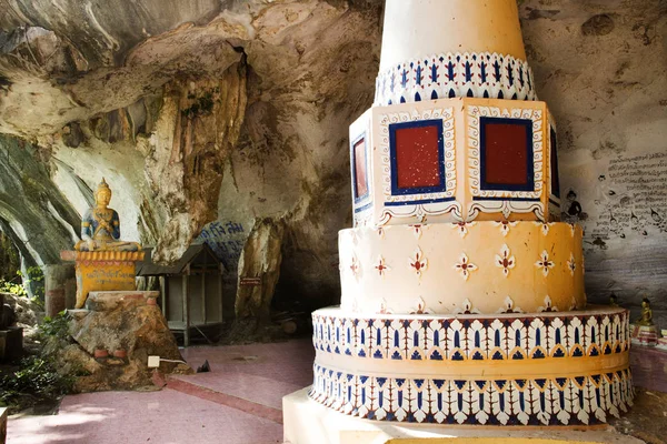 Edificio Arte Estatua Buda Para Viajeros Tailandeses Visitan Rezan Templo — Foto de Stock