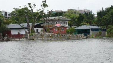 Görünüm Peyzaj Bahçe Zhongshan Park Shantou, Çin
