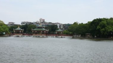 Görünüm Peyzaj Bahçe Zhongshan Park Shantou, Çin