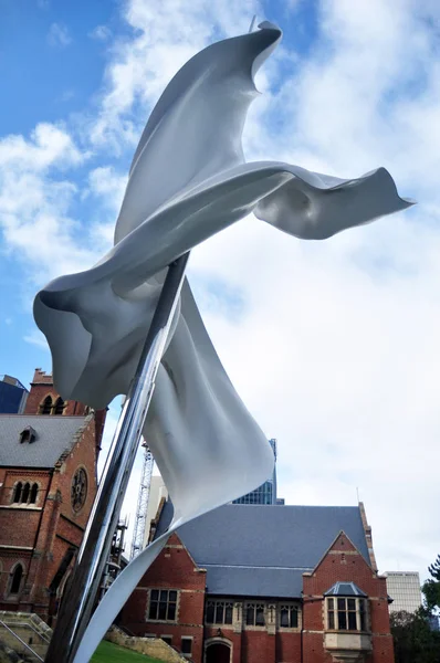 Escultura Contemporânea Ascalon Para Pessoas Australianas Viajantes Estrangeiros Visitou Viajou — Fotografia de Stock