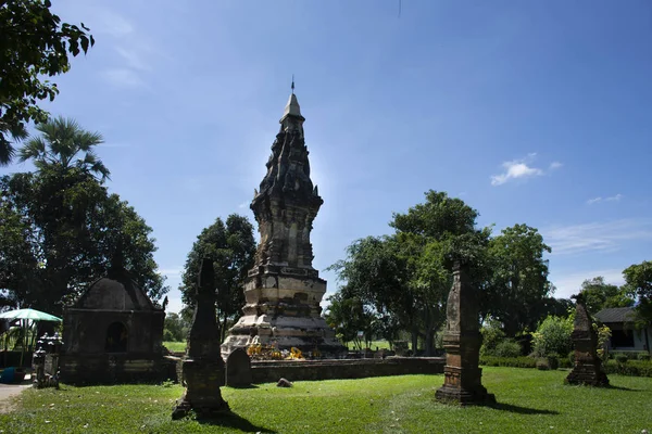 Phra That Kong Khao Noi is an ancient stupa or Chedi, a structure that enshrines holy Buddhist relics. Built during the 18th-20th century in Yasothon, Thailand for thai people and travelers visited