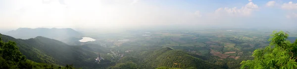 Landschaft Und Khao Wong Phrachan Berg Huay Pong Und Khok — Stockfoto