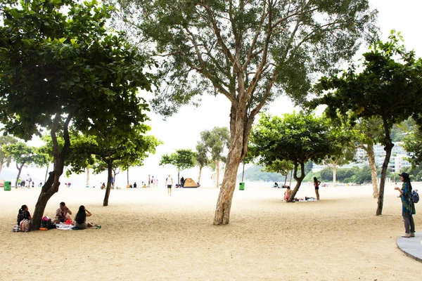 Chinese Mensen Buitenlander Reizigers Reizen Kunt Ontspannen Het Strand Zwemmen — Stockfoto