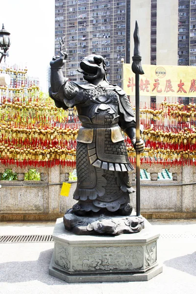 Traditionele Twaalf Chinese Dierenriem Standbeeld Voor Mensen Reizen Bezoek Respect — Stockfoto