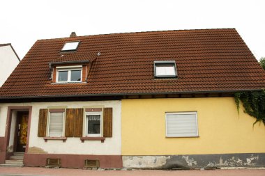 Modern Klasik ev Alman insan Sandhausen ilçe ve köy Heidelberg, Almanya