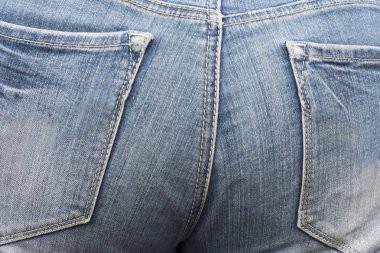 Taylandlı kadın jean Tayland adlı giyen kıç