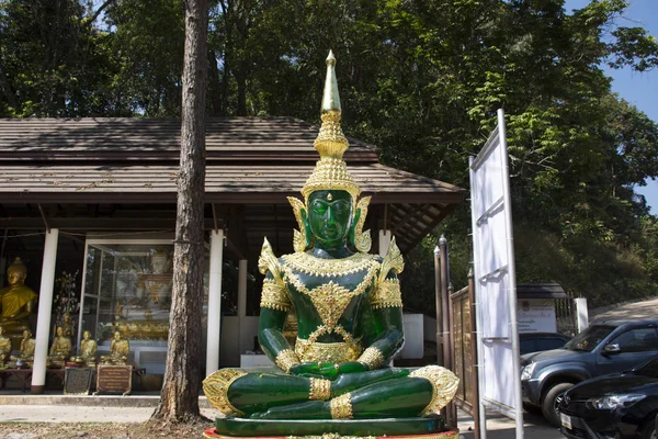 Phra Kaew Morakot Emerald Buddha Thai People Foreign Traveler Visit — Stock Photo, Image