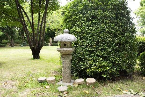 Lyx Och Klassisk Dekoration Japansk Stil Trädgården Utomhus Japan Village — Stockfoto