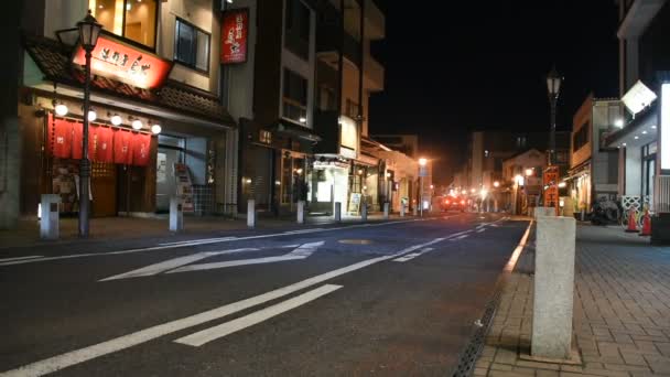 Tokyo Japan Mars Japanen Som Kör Bussar Väg Omotesando Gata — Stockvideo