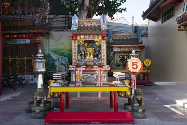 Templo chino de San Chao Pu Ya o bisabuelo y abuela — Foto de Stock