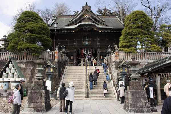 Chrám naritasan Shinšji ve městě Narita pro japonské lidi — Stock fotografie