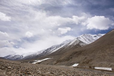 Himalayalar ile Diskit - Türk Dağları arasındaki manzarayı görüntüle 