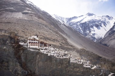 Diskit Manastırı Galdan Tashi Chuling Gompa in Hunder veya Hundar 