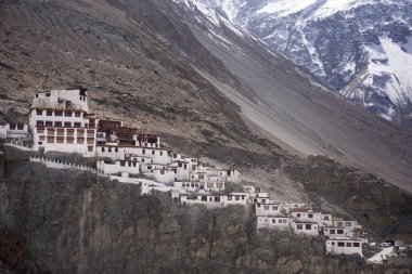 Diskit Manastırı Galdan Tashi Chuling Gompa in Hunder veya Hundar 