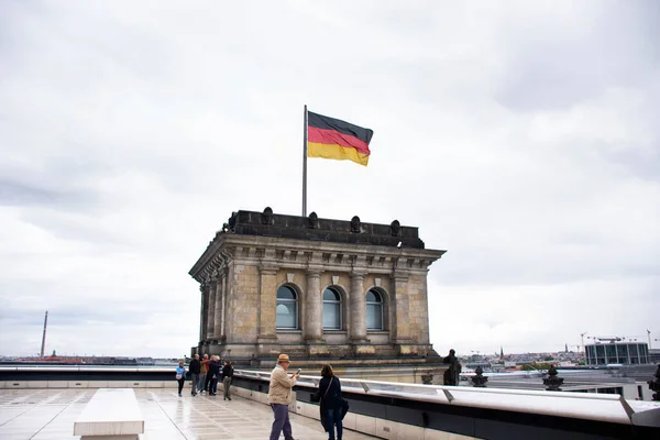 Berlin Deutschland September Deutsche Und Ausländische Reisende Besuchen September 2019 — Stockfoto