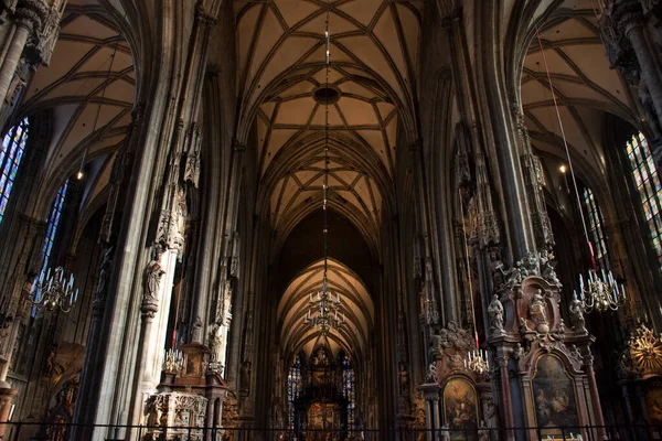 Décoration Intérieure Classique Vintage Rétro Cathédrale Stephan Stephan Dom Les — Photo