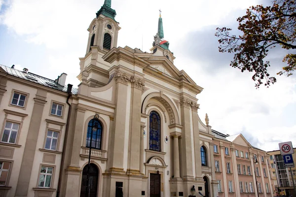 Polonya Ordusu Saha Katedrali Veya Katedra Polowa Wojska Polskiego Veya — Stok fotoğraf
