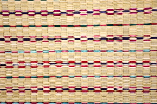Tessuto Tappetino Texture Sfondo Della Thailandia Tradizionale — Foto Stock