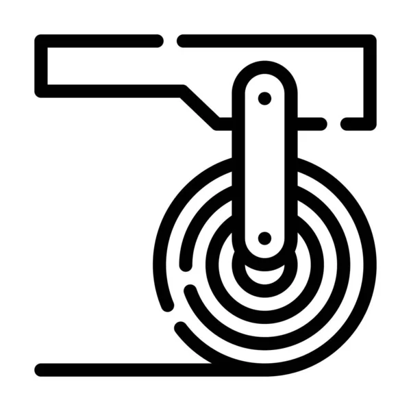Blech Rolllinie Symbol Vektor Illustration — Stockvektor