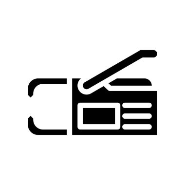 benek kaynak simgesi vektör izole çizimi