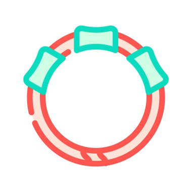 Kedi rengi ikon çizimi için GPS izleyicili tasma