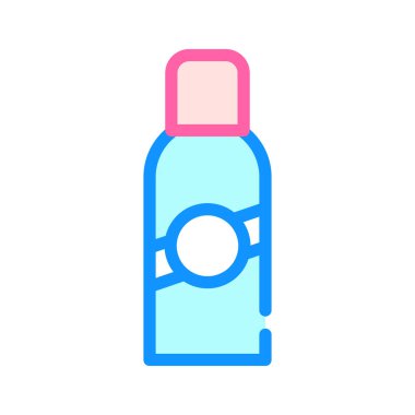 temel sprey renk simgesi vektörü izole resimleme