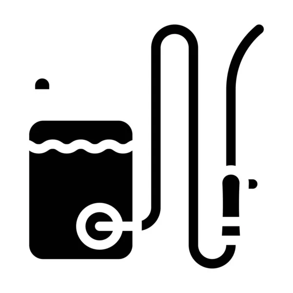 Изолированная иллюстрация вектора значка санитарного оборудования — стоковый вектор
