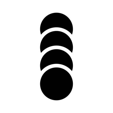 Pamuk bloknotları sembol vektör çizimi izole edildi