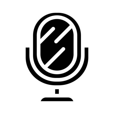 aksesuar simge vektör çizimi izole edildi