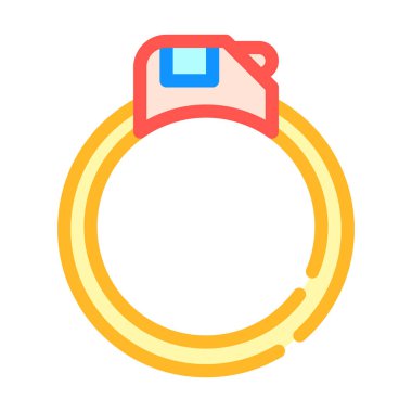 Ölçüm ekipmanı renk vektör illüstrasyonuName