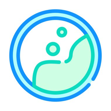 anaplasma phagocytophilum renk ikonu vektörü izole resimleme