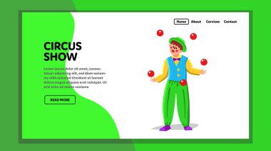 Sirk Şovu Hokkabazları Topları Fırlatıyor