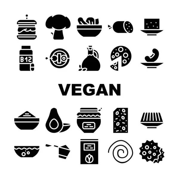 Ресторан Vegan Menu — стоковый вектор