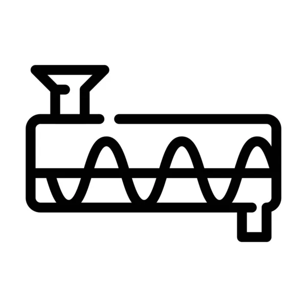 Renare utrustning linje ikon vektor symbol illustration — Stock vektor