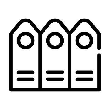 Kirlilik düzeyi çizgi simgesi gösterimi