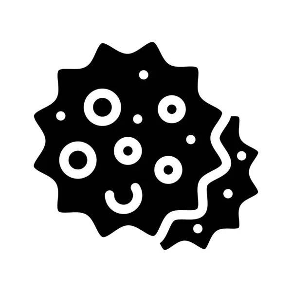 Ezekiel pain glyphe icône vectoriel symbole illustration — Image vectorielle