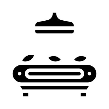 çamaşır makinesi simgesi simge vektör gösterimi