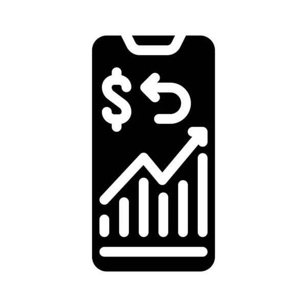 Ilustracja wektora infografiki ruchomej Cashback — Wektor stockowy