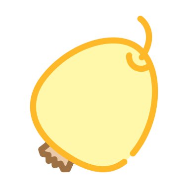 bitkisel tohumlar renk vektör renk illüstrasyonu